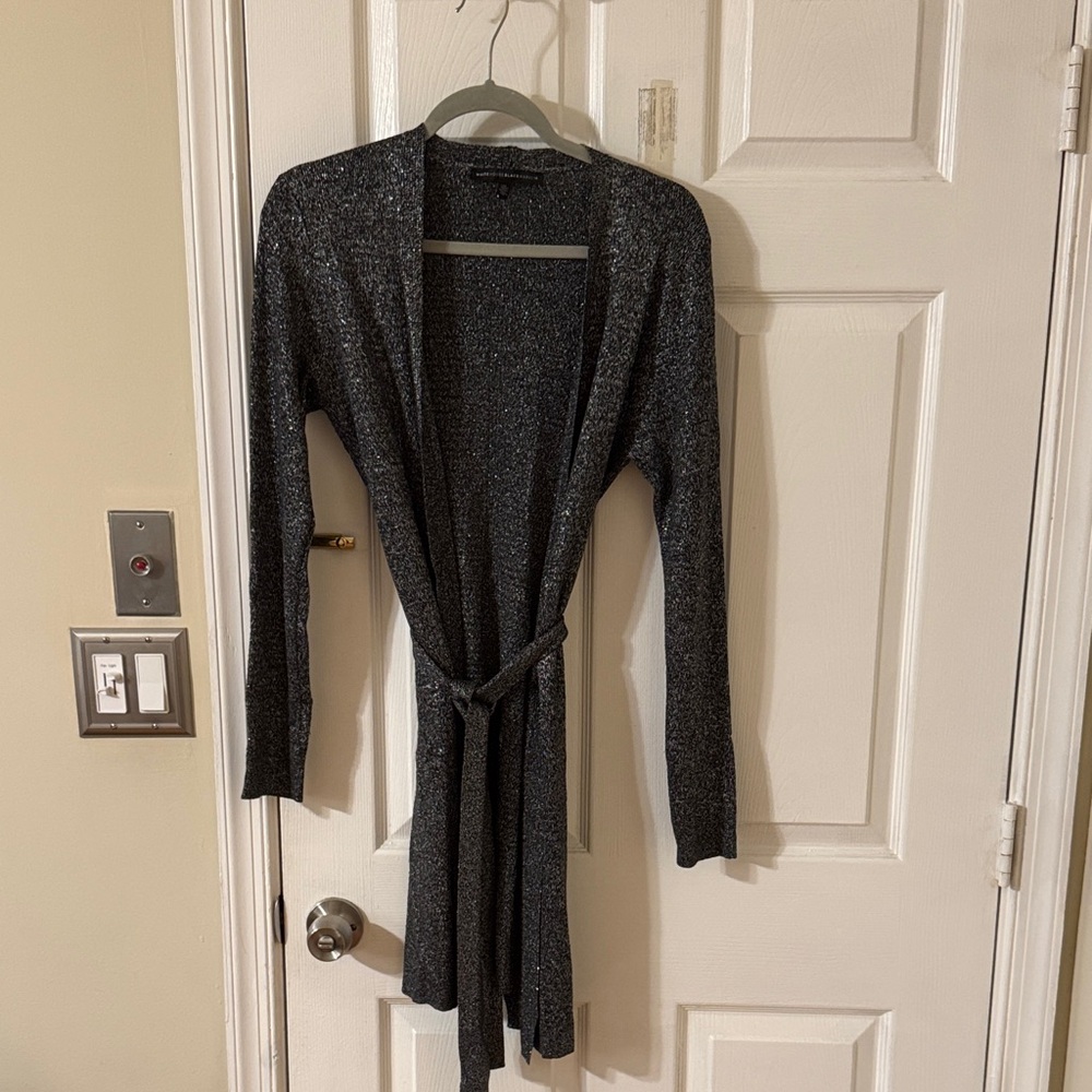 White House Black Market Black Cardigan